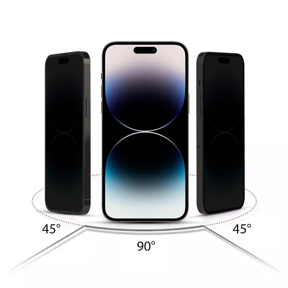 Hofi Apple Sticlă de confidențialitate Anti Spy Glass Pro+ iPhone 15 Pro Privacy - 5