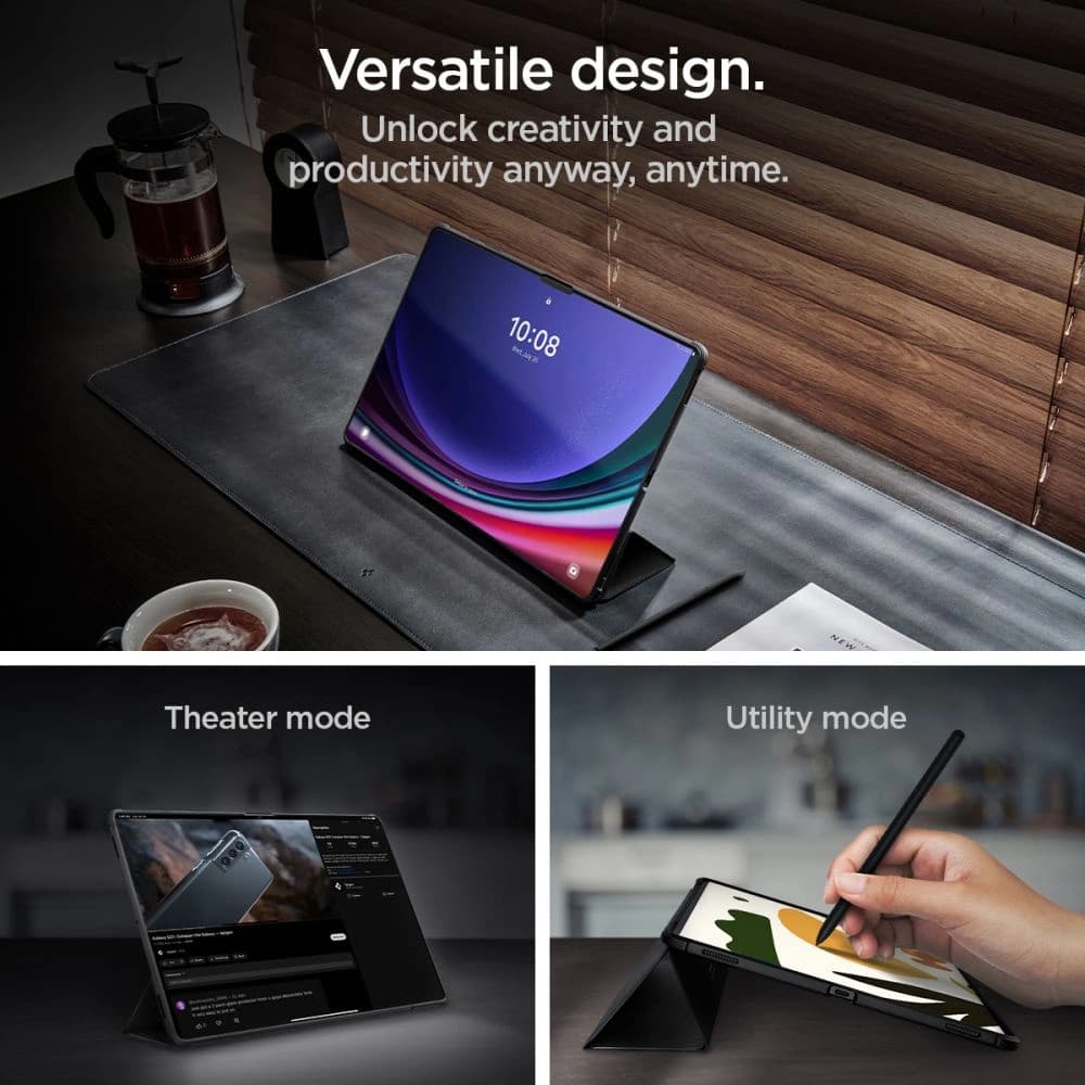 Etui Spigen Rugged Armor Pro Samsung Galaxy Tab S8 Ultra / S9 Ultra 14.6 Černá - 16