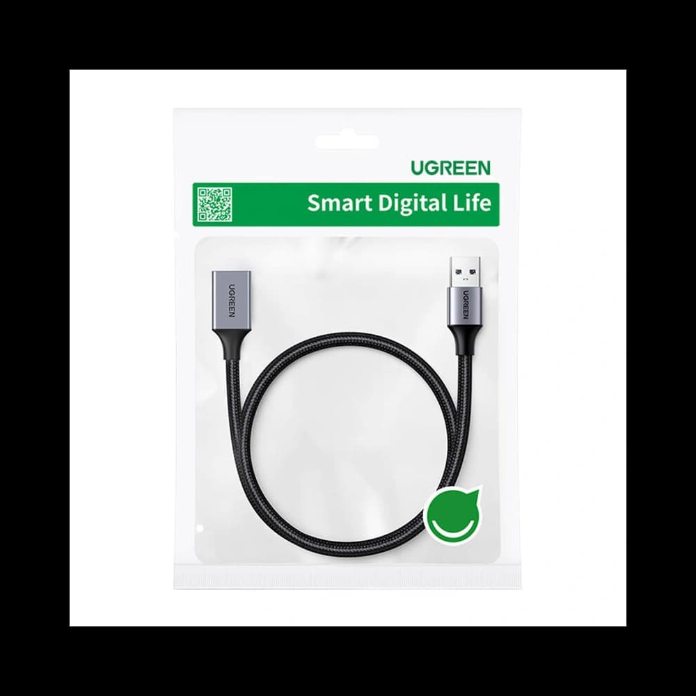 Kabel UGREEN US115 prodlužka USB-A 3.0, 5m (černý) - 3