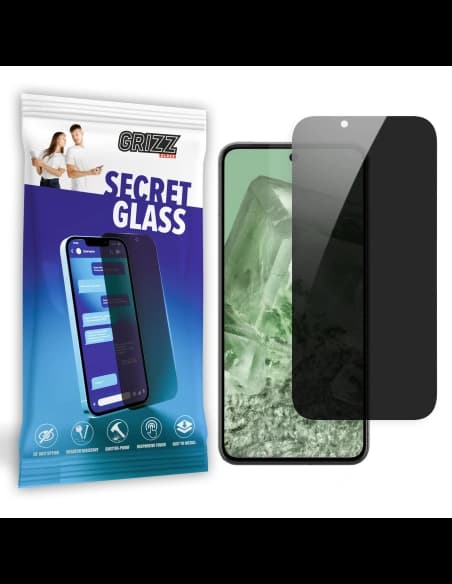 Matowe szkło prywatyzujące GrizzGlass SecretGlass do Google Pixel 8