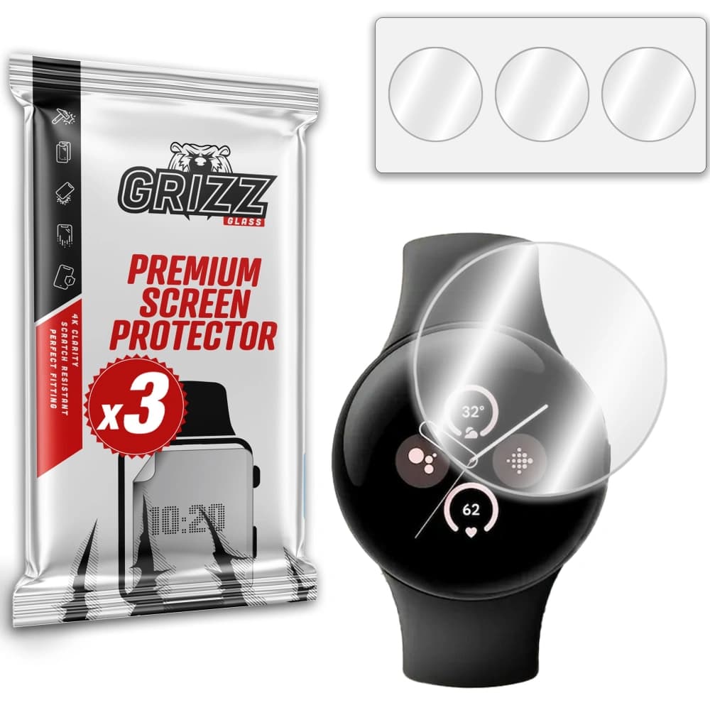 GrizzGlass Hydrofilm Google Pixel Watch 2 - 1
