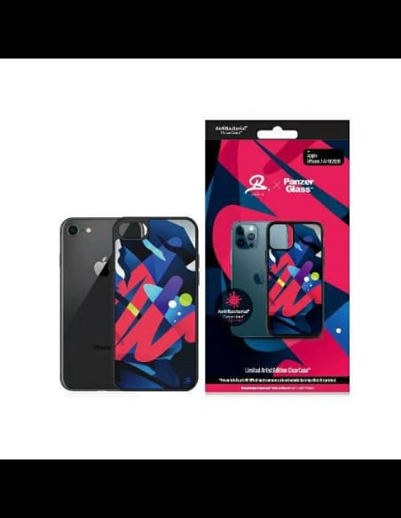 Etui PanzerGlass ClearCase Apple iPhone 7 / 8 / SE / SE 2022 Mikael B Limited Artist Edition Antibakteriální