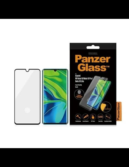 PanzerGlass Curved Regular Redmi Note 10 Lite / Note 10 / Note 10 Pro Case Friendly Finger Print black