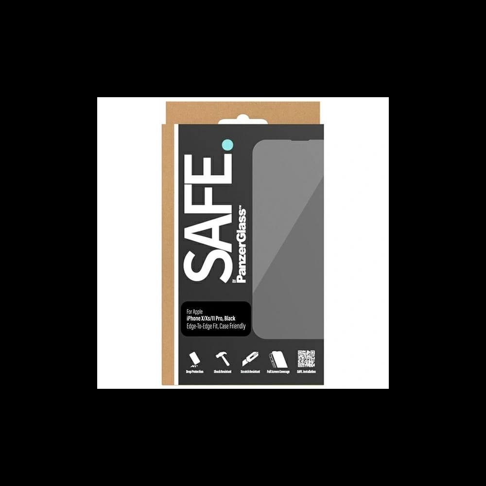 SAFE by PanzerGlass Apple iPhone X / XS / 11 Pro Screen Protection Edge-to-Edge black - 5