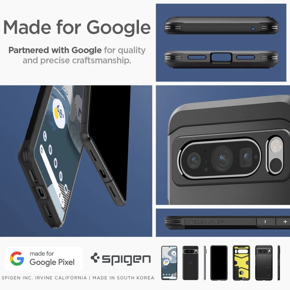 Etui Spigen Tough Armor Google Pixel 8 Pro Fekete - 16