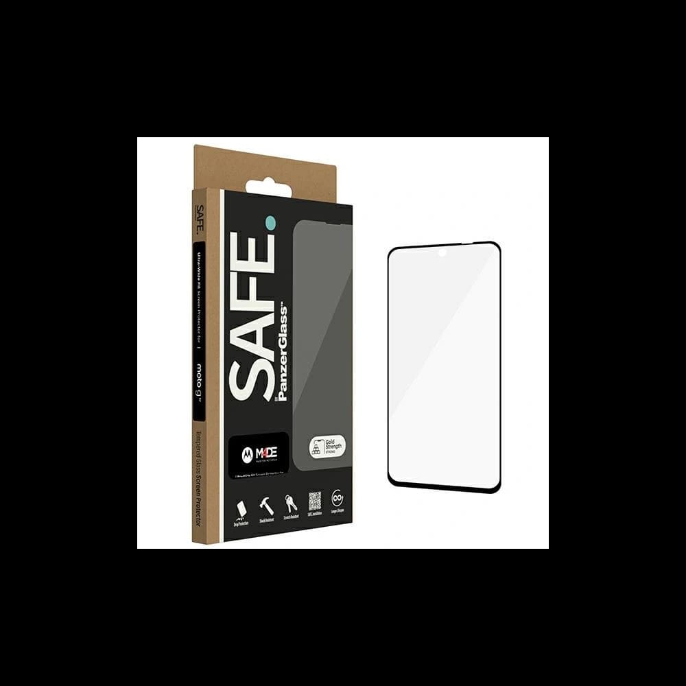 Tvrzené sklo SAFE od PanzerGlass pro Motorola Moto G32 Ochrana obrazovky Ultra-Wide Fit - 1