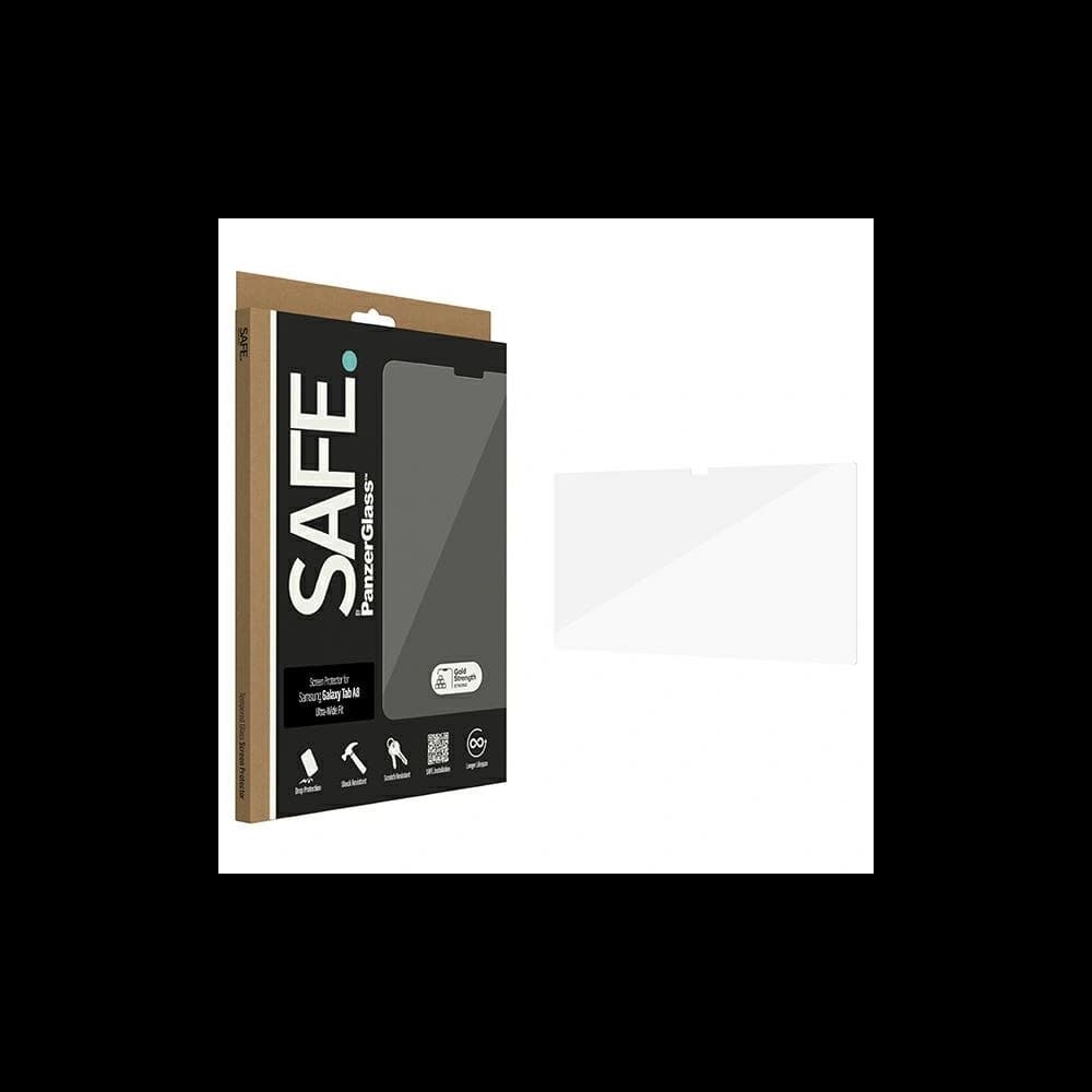 A SAFE edzett üveg PanzerGlass Samsung Galaxy Tab A8 kijelzővédő Ultra-széles illeszkedés - 1