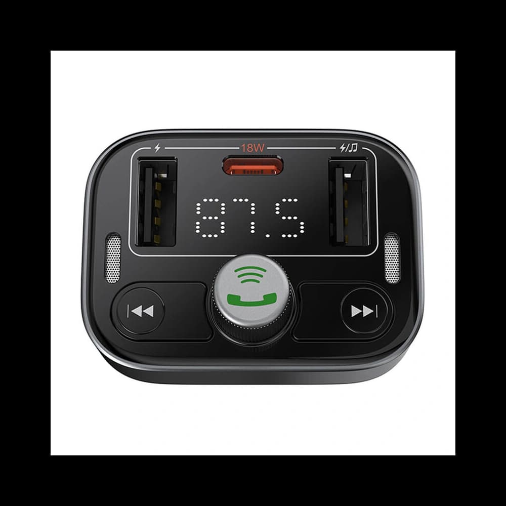 FM-Transmitter Baseus S-09 Pro Bluetooth 5.3 (schwarz) - 5