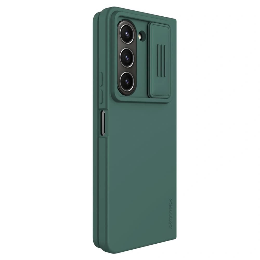 Nillkin CamShield Silky Silicone Case Samsung Galaxy Z Fold5 dark green - 5