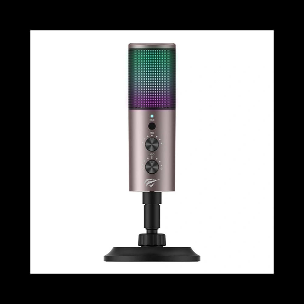 Mikrofon Havit GK61 RGB 192 khz/24 bit - 1