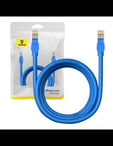 Kabel síťový Baseus Ethernet RJ45 Cat.6 1000Mbps 3m (modrý)