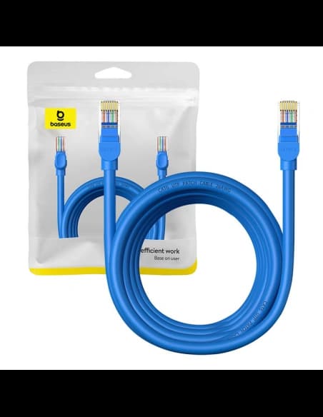 Kabel síťový Baseus Ethernet RJ45 Cat.6 1000Mbps 5m (modrý)