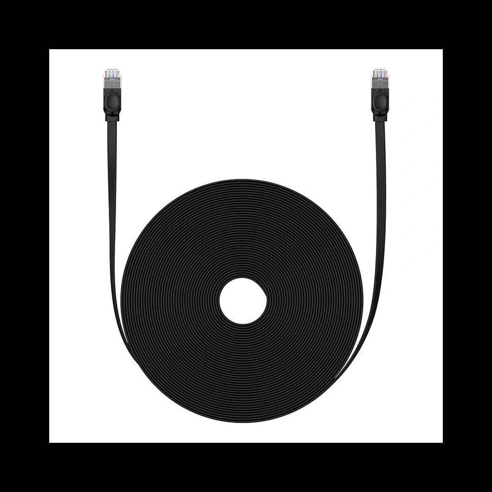 Hálózati kábel Baseus Ethernet RJ45 Cat.6 1000Mbps 30m (fekete) - 2