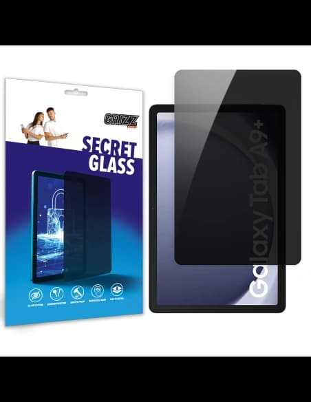 Matowe szkło prywatyzujące GrizzGlass SecretGlass do Samsung Galaxy Tab A9 Plus