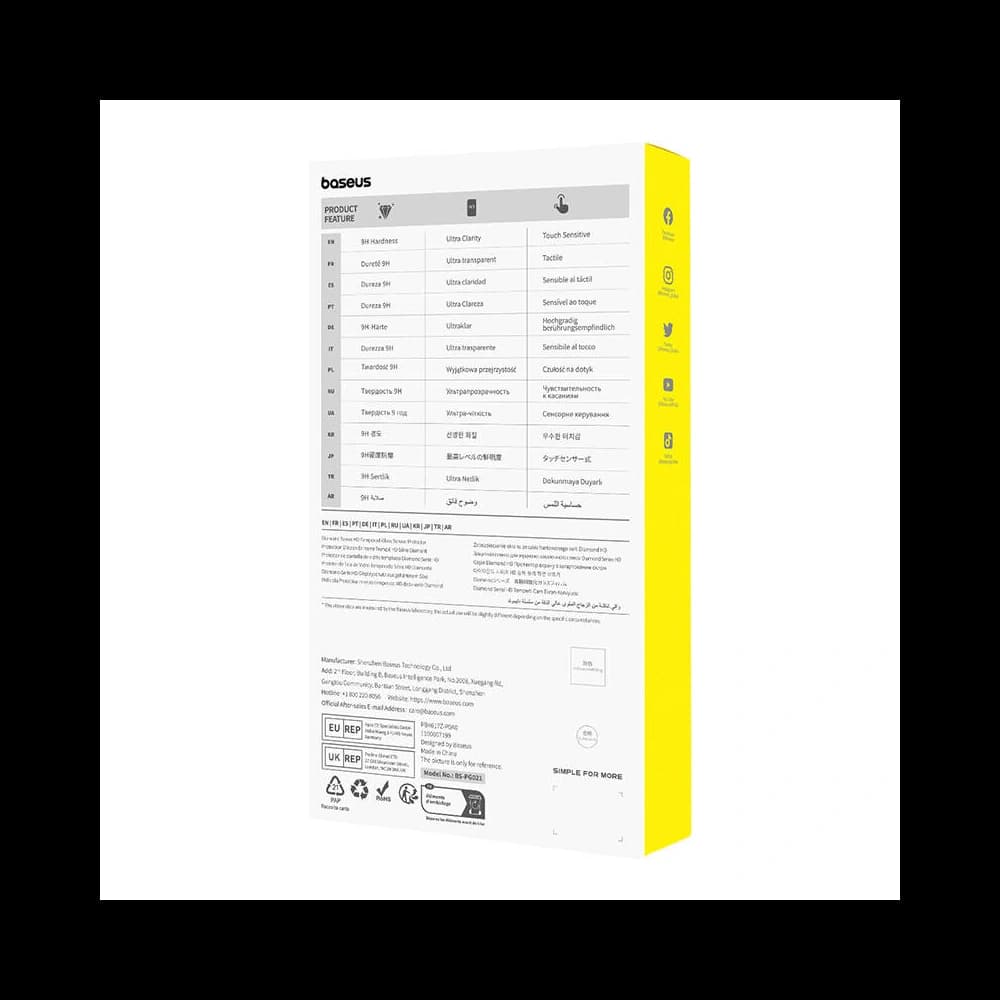 Baseus Samsung Sticlă temperată Diamond Galaxy A03S - 4