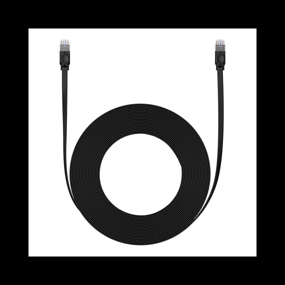 Kabel síťový Baseus Ethernet RJ45, Cat.6, 12 metrů (černý) - 2