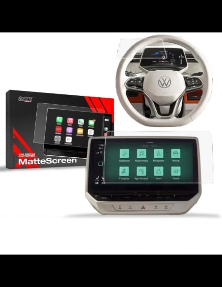 Matte GrizzGlass CarDisplay Protection Volkswagen ID. Buzz 12" 2022-2025 [2in1]
