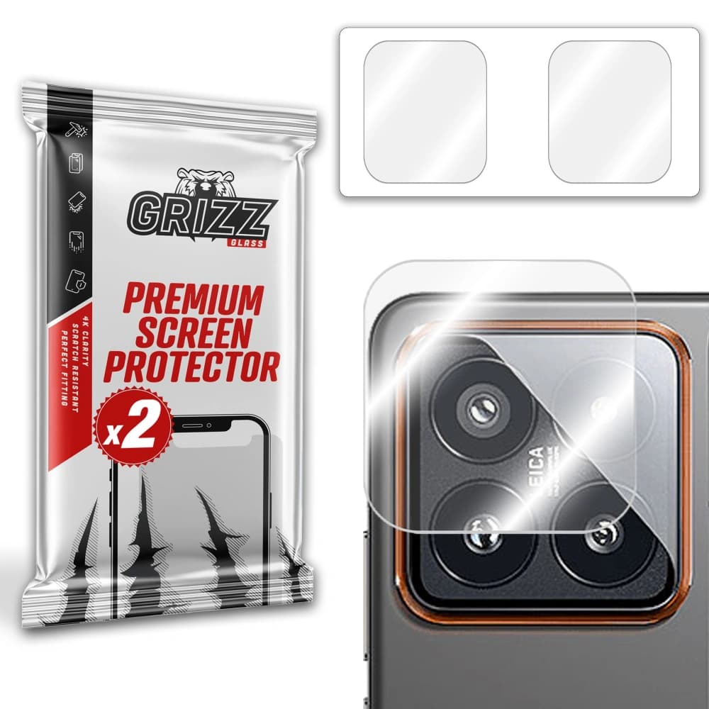 Sklo na aparát GrizzGlass HybridGlass Camera pro Xiaomi 14 Pro - 1