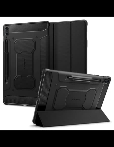 Case Spigen Rugged Armor Pro Samsung Galaxy Tab S9 FE+ Plus Schwarz
