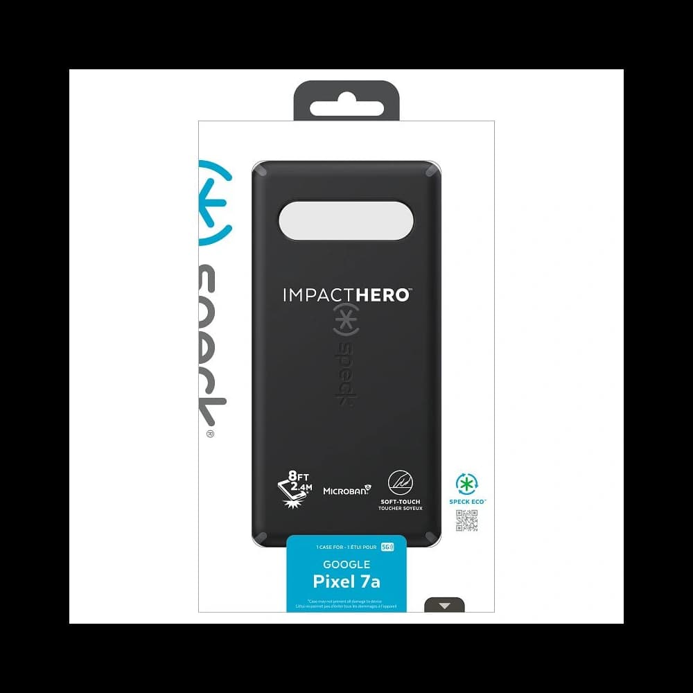 Case Speck ImpactHero Slim Google Pixel 7A (Schwarz) - 6