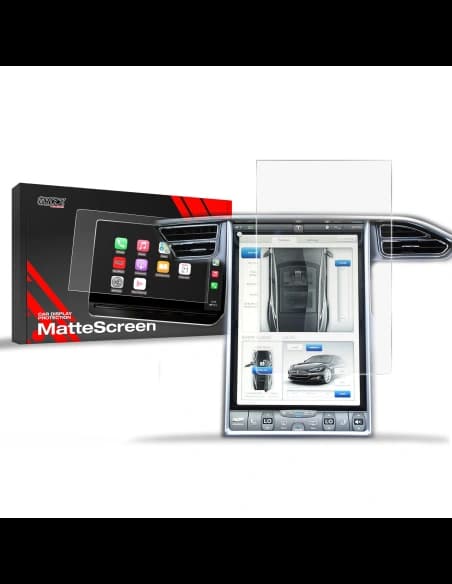Matte GrizzGlass CarDisplay Protection Tesla Model X 17" 2016-2021