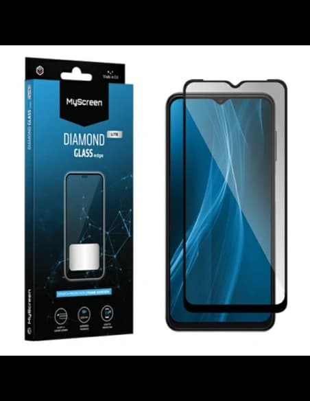 MyScreen Diamond Glass Edge Lite Full Glue Honor X6a black 