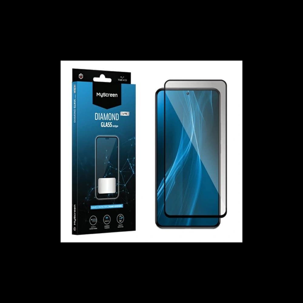 Edzett üveg MyScreen Diamond Glass Edge Lite Full Glue Samsung Galaxy A05 / 05s fekete/black - 1