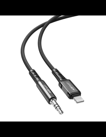 Acefast C1-06 cable Lightning / mini jack 3,5mm, 1.2m (black)