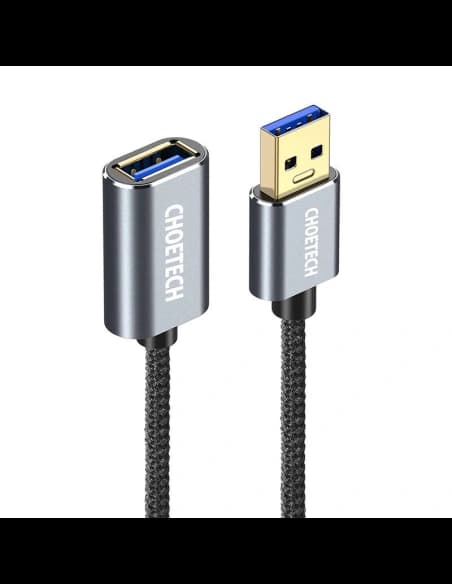 Kabel prodlužka Choetech XAA001 USB-A 3.0 2m (černý)