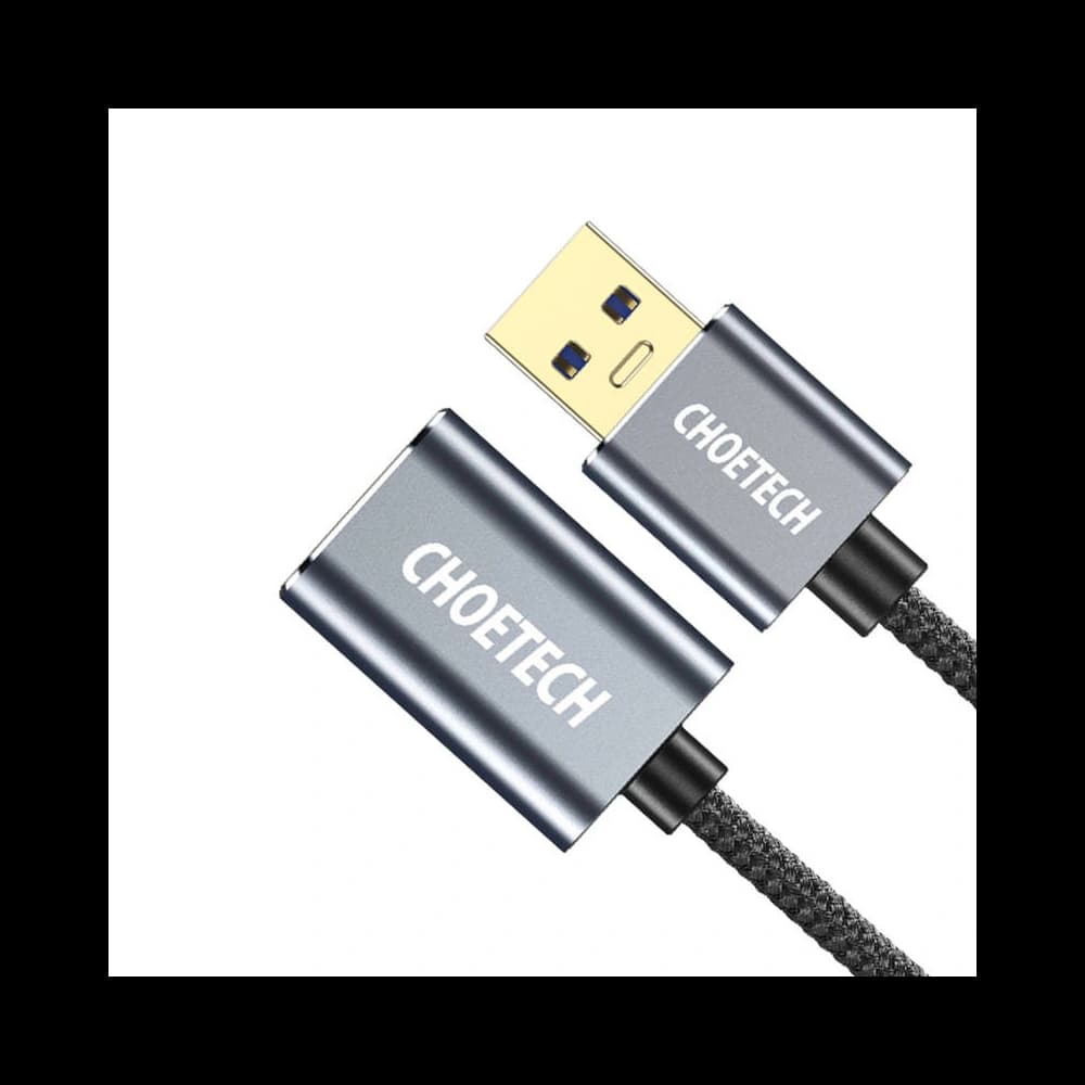 Kábel hosszabbító Choetech XAA001 USB-A 3.0 2m (fekete) - 2