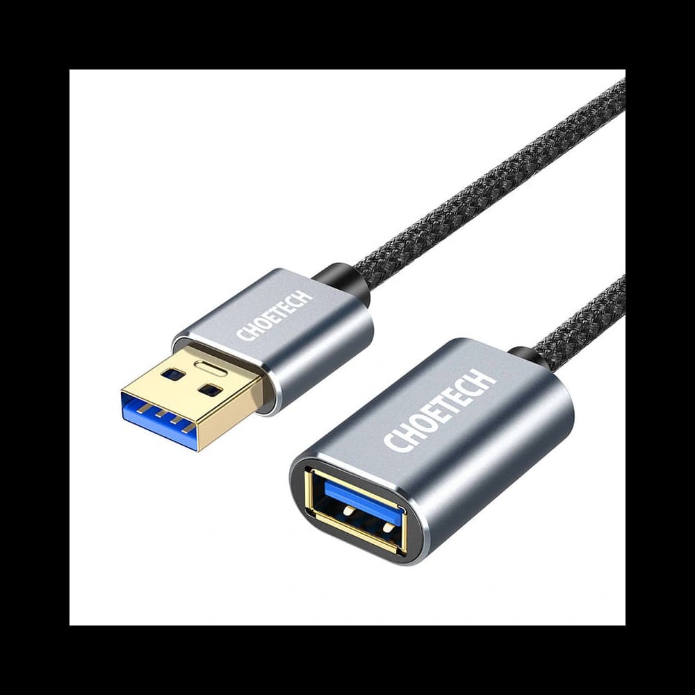 Kábel hosszabbító Choetech XAA001 USB-A 3.0 2m (fekete) - 3