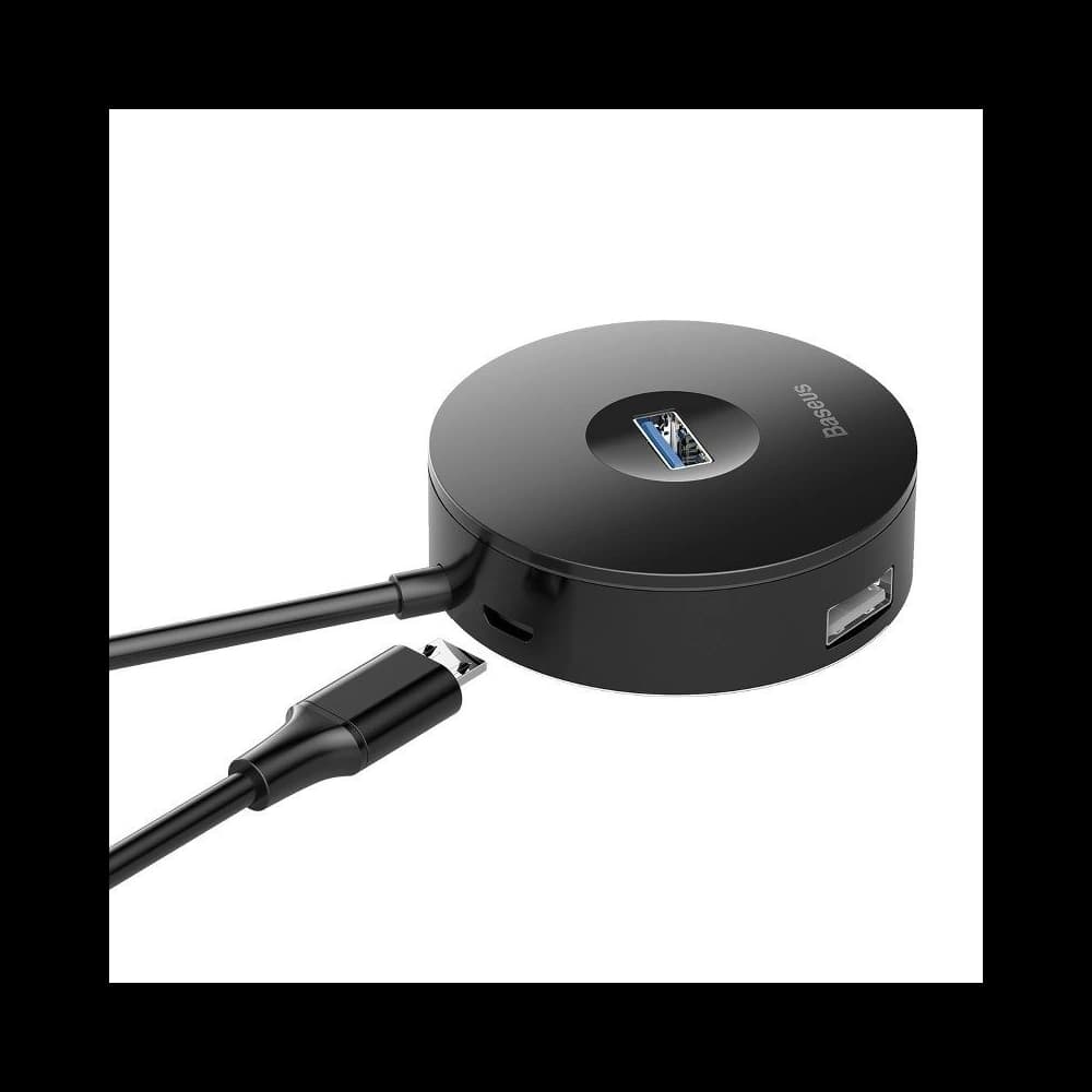 Hub 4w1 USB-C do USB 3.0 + 3x USB 2.0 Baseus 15cm (černý) - 4