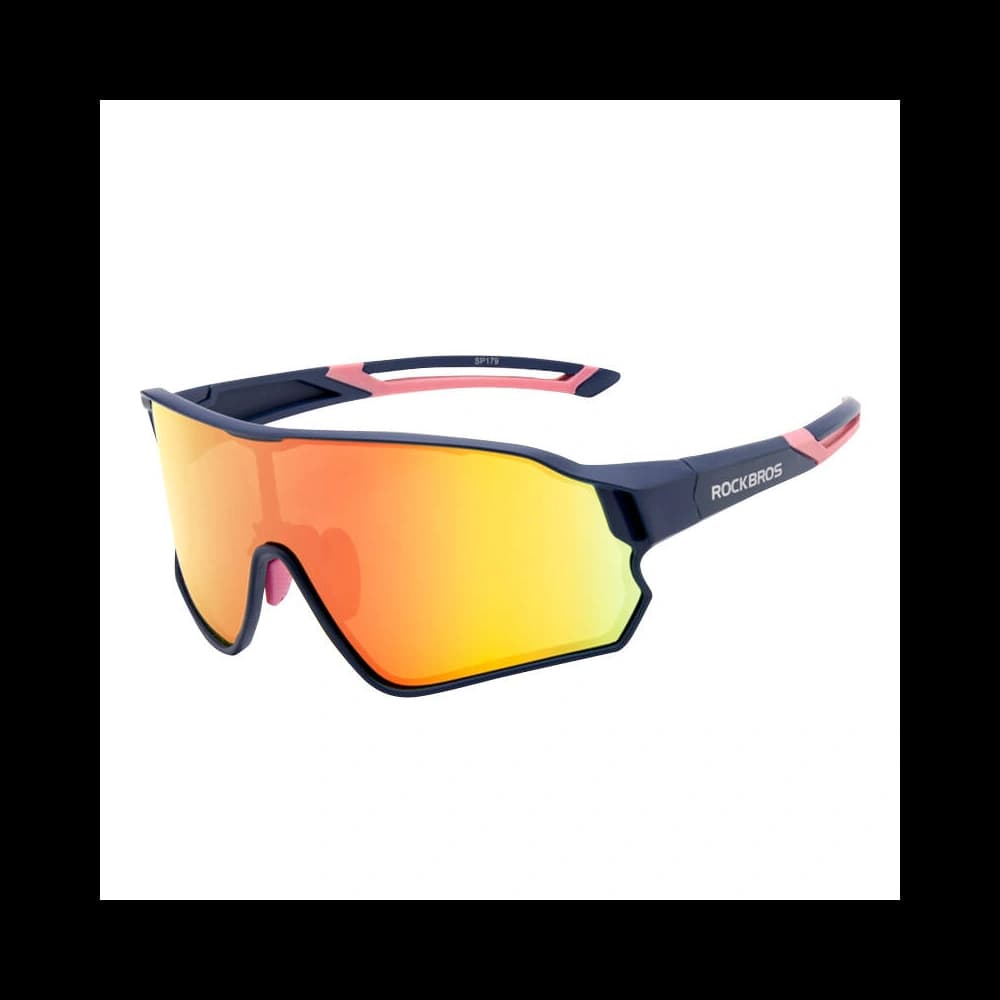 Rockbros 10134PL cycling sunglasses (blue) - 1