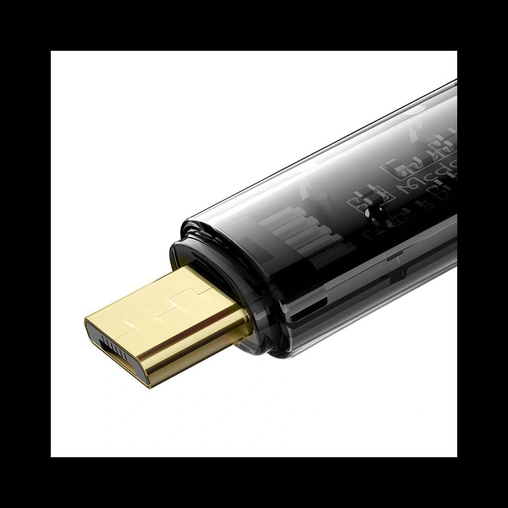 Kabel Mcdodo CA-2100 USB-A / microUSB, QC4, 3A, 1.2m (černý) - 2