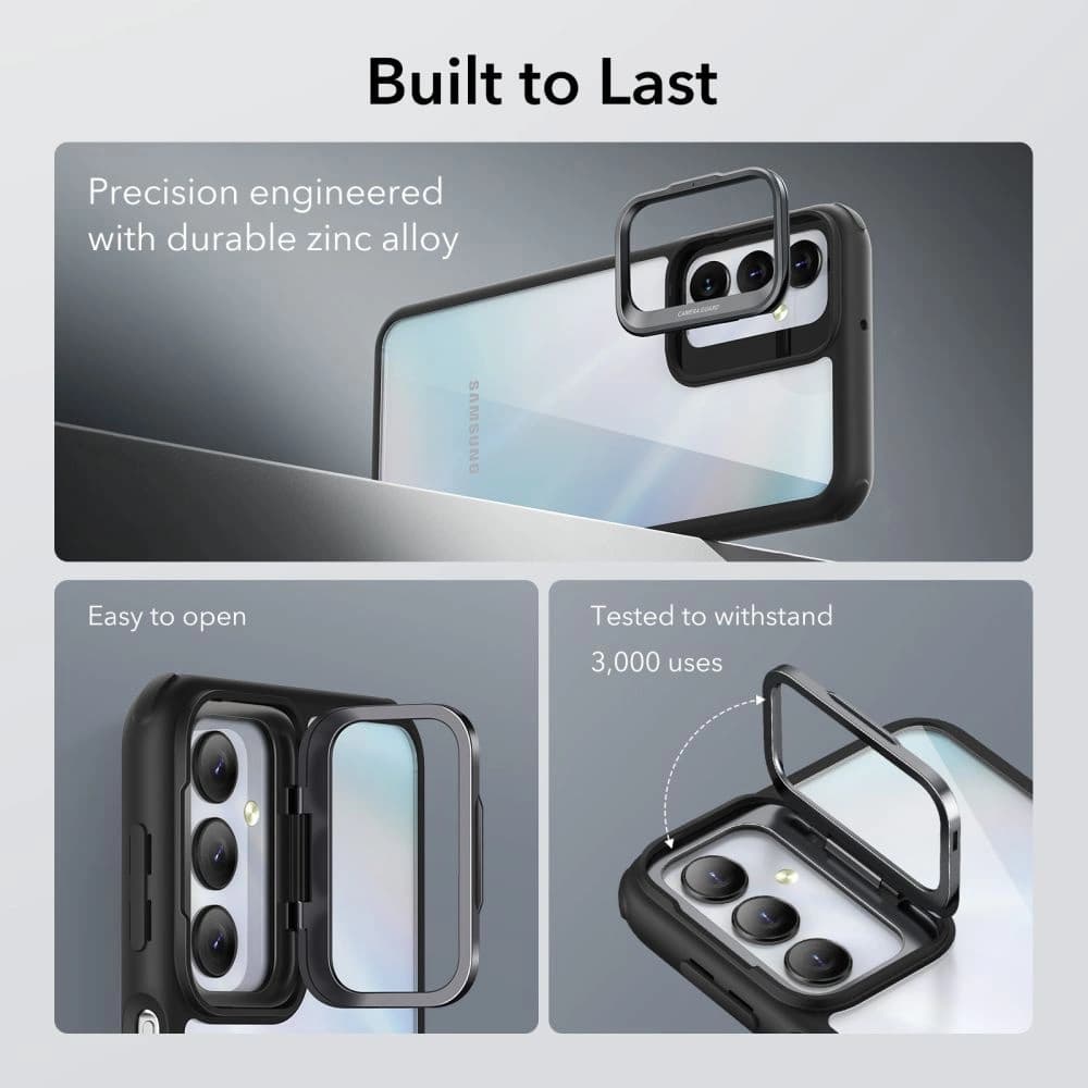 Etui ESR Classic Kickstand Samsung Galaxy M34 5G átlátszó/fekete - 6