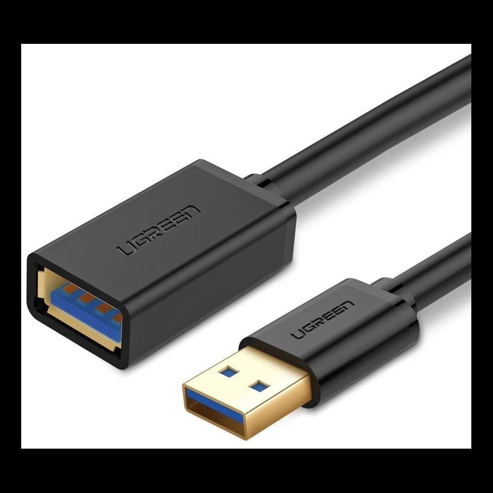 USB 3.0 Extension Cable UGREEN 1.5m Black - 1