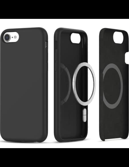Etui Tech-Protect Silicone MagSafe Apple iPhone SE 2022/SE 2020/8/7 černé
