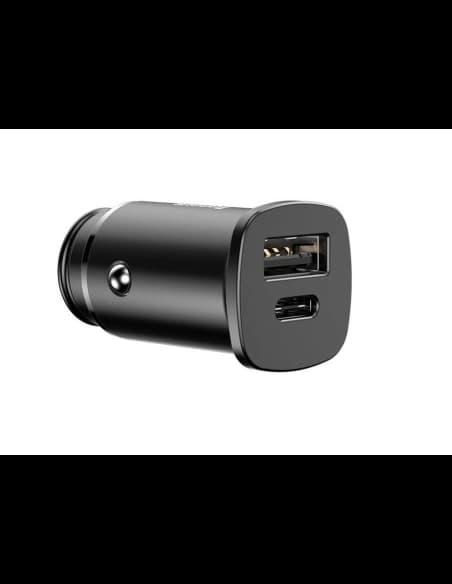 Auto nabíječka Baseus Square PPS QC4.0 / PD3.0 5A 30W (černá)