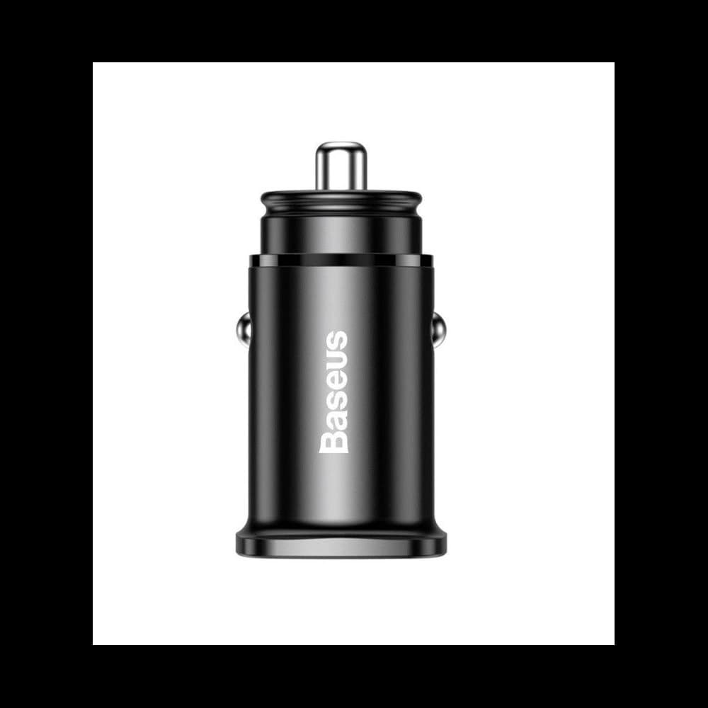 Car Charger Baseus Square PPS QC4.0 / PD3.0 5A 30W Black - 2