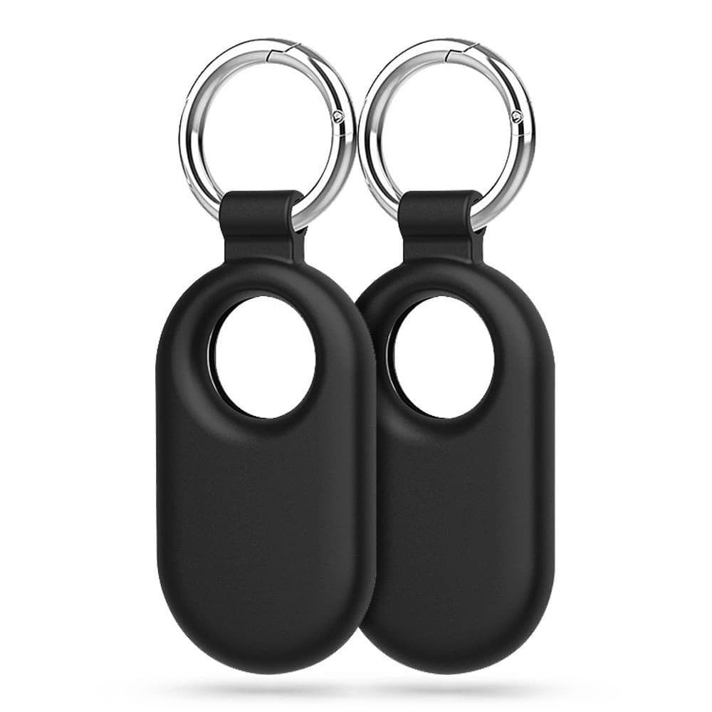 Tech-Protect Samsung Husă Icon Galaxy SmartTag 2 Negru [2 PACK] - 1