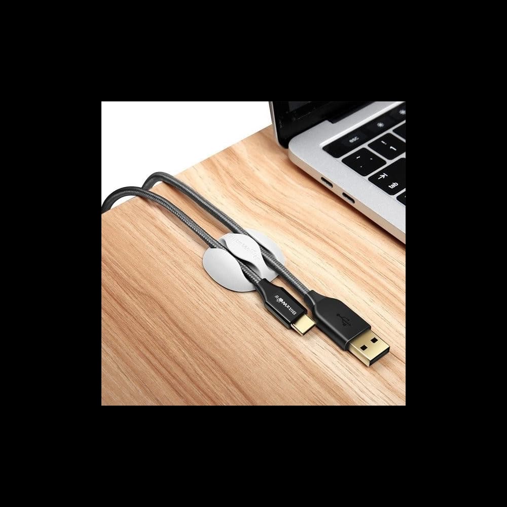 BlitzWolf Mini-Kabelorganisation BW-PM1 (2 Schlitze) weiß (6 Stück) - 2