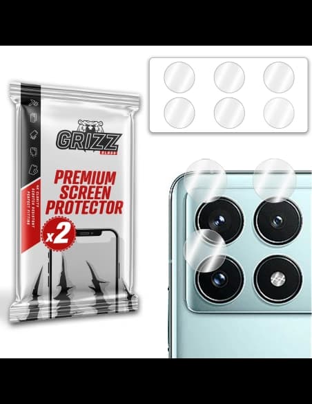 GrizzGlass HybridGlass Geam de cameră pentru Xiaomi Redmi K70 Pro