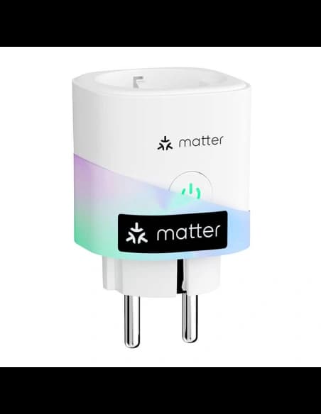 Intelligens aljzat Meross MSS315MA-EU energiafogyasztás-méréssel (Matter)