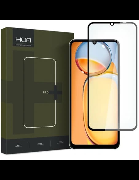 Edzett üveg Hofi Glass Pro+ Xiaomi Redmi 13C / POCO C65 Fekete