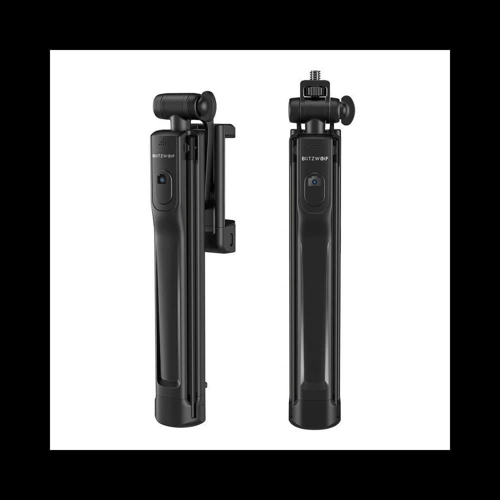 BlitzWolf BW-BS8 Selfie stick tripod & LED Lamp - 2