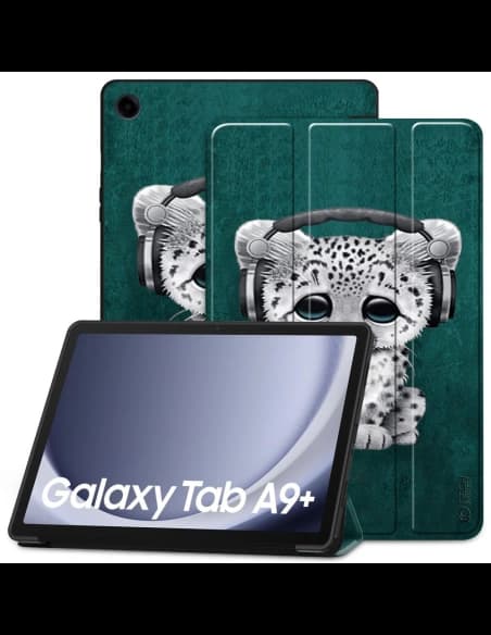 Etui Tech-protect SmartCase Samsung Galaxy Tab A9+ Plus 11.0 X210 / X215 / X216 Sad Cat