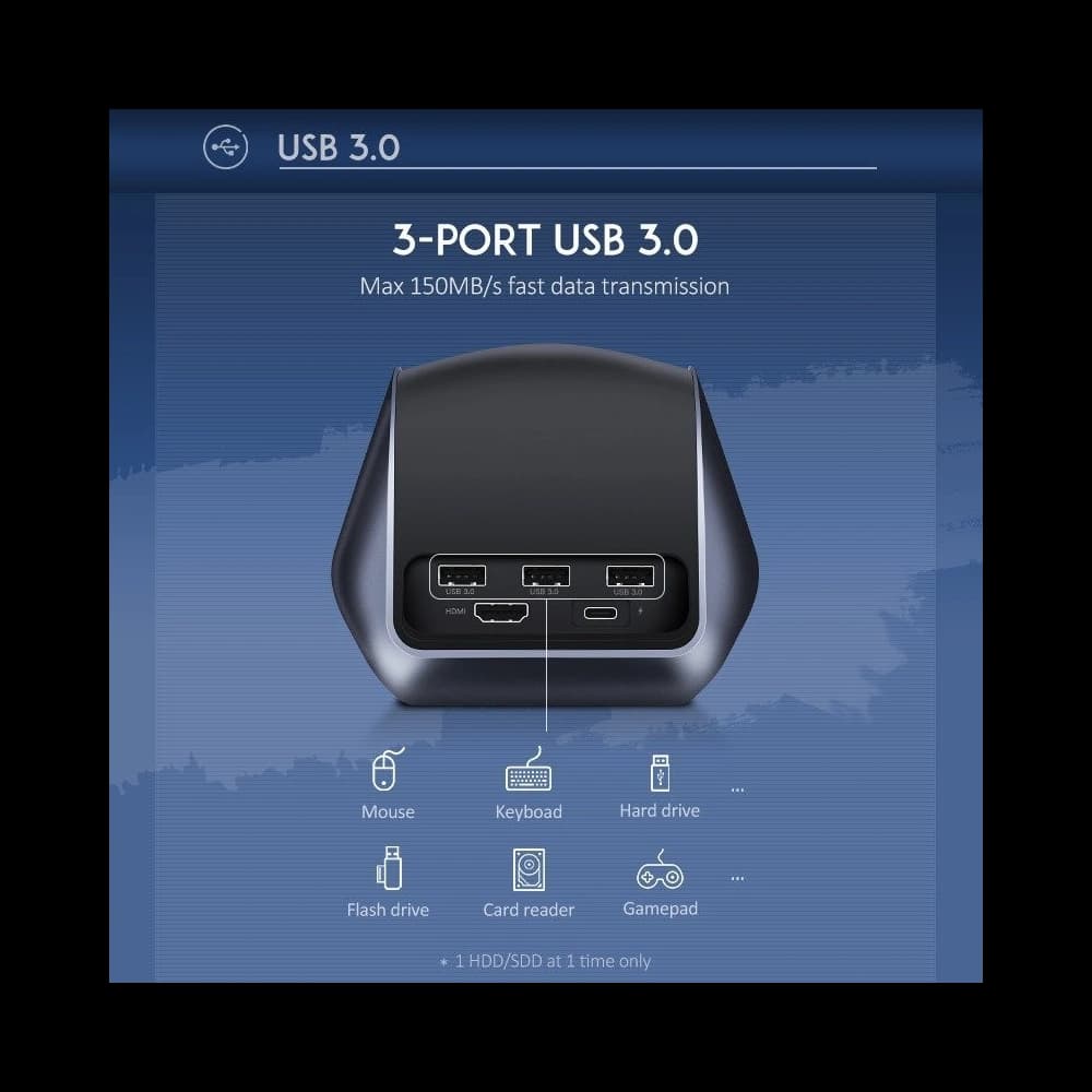 Dokkoló állomás / USB-C adapter UGREEN okostelefonokhoz Huawei - 4