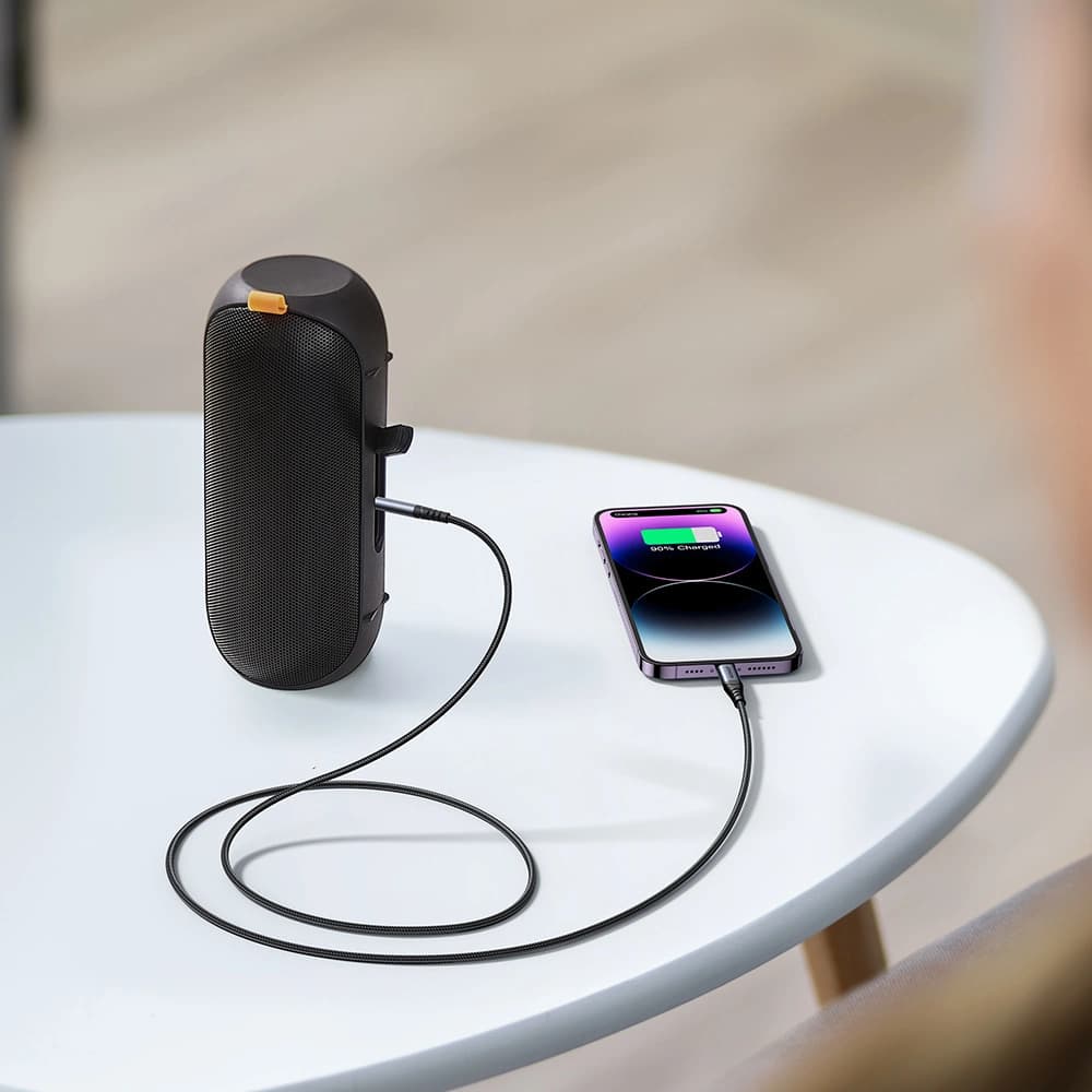 Joyroom SY-A06 cable Lightning / AUX mini jack 3.5mm 1.2m black - 7