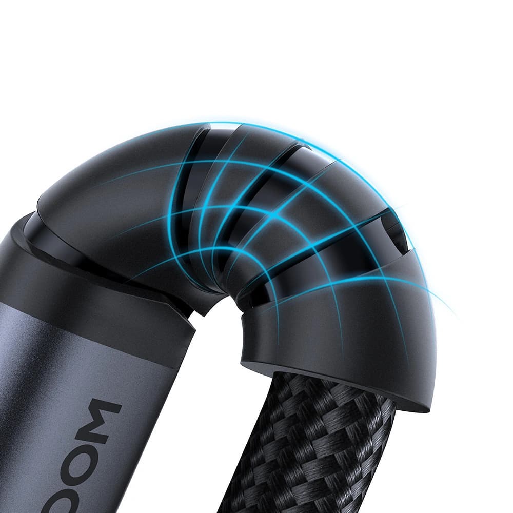 Joyroom SY-A07 cable USB-C / AUX mini jack 3.5mm 1.2m black - 6