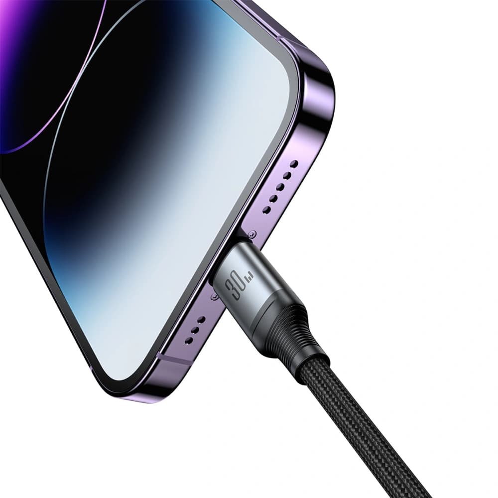 Kabel 2w1 Joyroom Speedy Series SA21-1T2 USB-C / USB-C, Lightning 100W 1.5m černý - 10